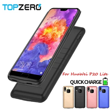 

6800mah Battery Charger Case For Huawei P20 Lite Case Backup Charger Phone Cases PowerBank Case For Huawei P 20 Lite Nova 3E