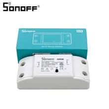 ITEAD Sonoff – Module de commutateur intelligent Basic wifi/2020 V 10a, sans fil, minuterie de bricolage, télécommande intelligente pour domotique, pour Alexa, 220