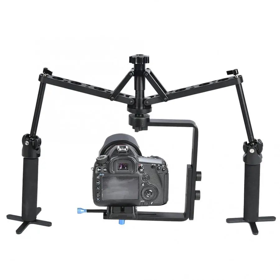 Универсальный ручной стабилизатор видео паук Steadicam прочная установка для камеры видеокамеры черный паук Steadicam