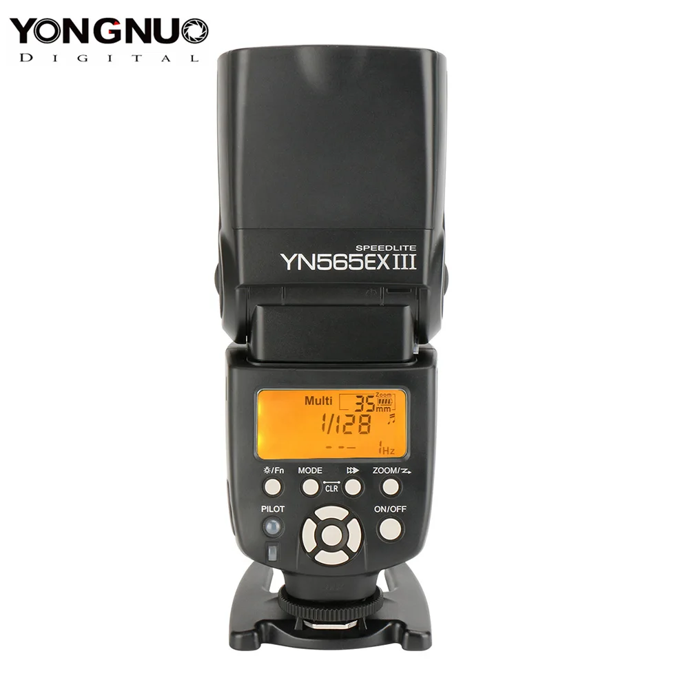 YONGNUO YN565EX III Беспроводная ttl Slave Flash speed lite GN58 высокоскоростная система утилизации поддерживает обновление прошивки USB для Canon