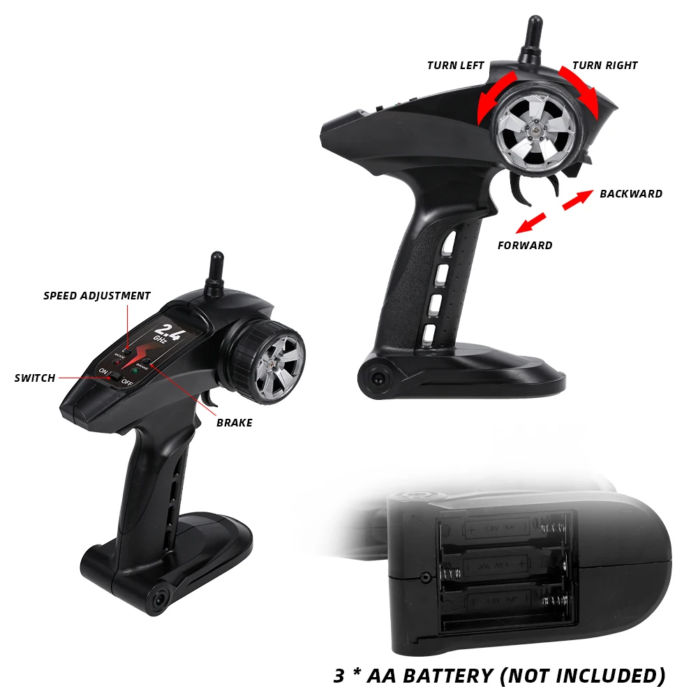 X-POWER S009 1/16 RC автомобиль 210 мм 2,4 ГГц 4WD Радиоуправляемый внедорожный автомобиль 15-25 км/ч скорость коротковолновый большой ножной автомобиль электрическая игрушка