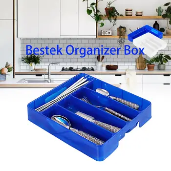 

Cutlery Storage Box Kitchen Drawer Storage Box Separation Finishing Storage Box Environmental Protection PP Drawer Spoon Cutlery
