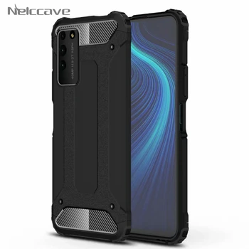 

50Pcs Armor Case For Huawei Honor 30 Pro 30S X10 V30 20 Lite 20S 20i V20 10 10i V10 9X 8A 8X Shockproof Hybrid Dual Layer Cover