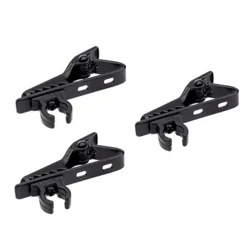 

3pcs Microphone Lapel Tie Clip for Lapel Lavalier Mic