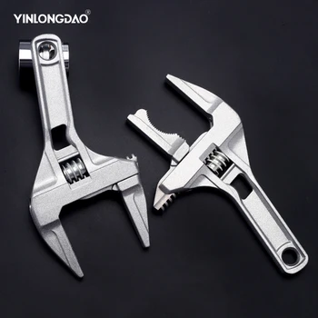

Home Adjustable Wrench Universal Large Opening Bathroom Wrench Screw Key Nut Wrench Multitool Manual Repair Tools DIY tools
