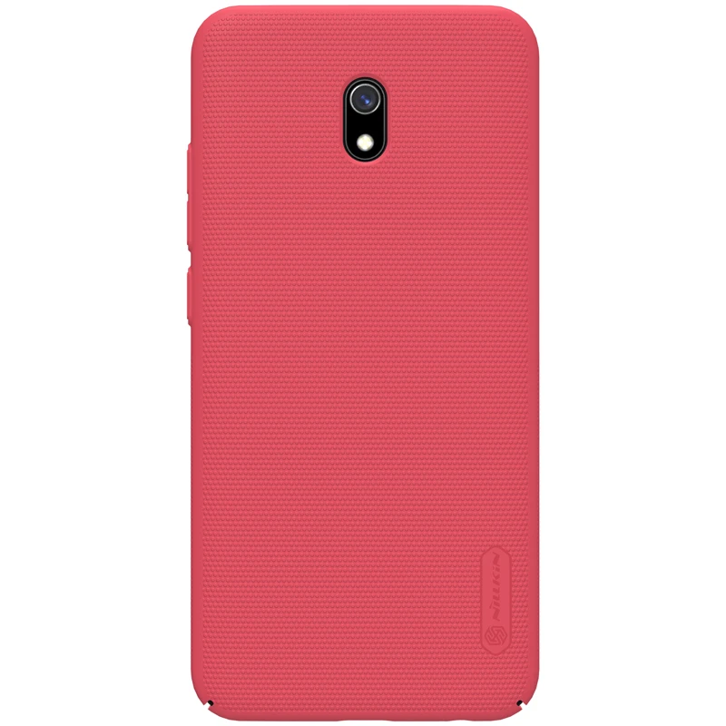 Для Xiaomi Redmi 8A 7A 7 6A 6 Pro Чехол Nillkin матовый щит Жесткий PC задняя крышка для Xiaomi Redmi 8A 7A 6A 5A 7 6 Pro Чехол для телефона - Цвет: Красный