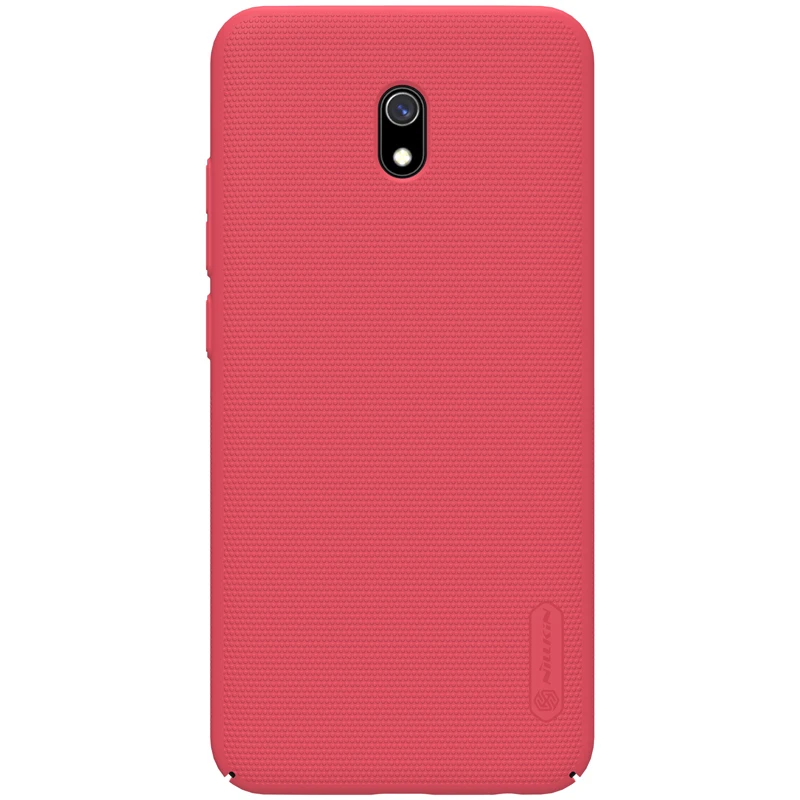 Красный Для Xiaomi Redmi 8A 7A 7 6A 6 Pro Чехол Nillkin матовый щит Жесткий PC задняя крышка для Xiaomi Redmi 8A 7A 6A 5A 7 6 Pro Чехол для телефона - Цвет: Красный