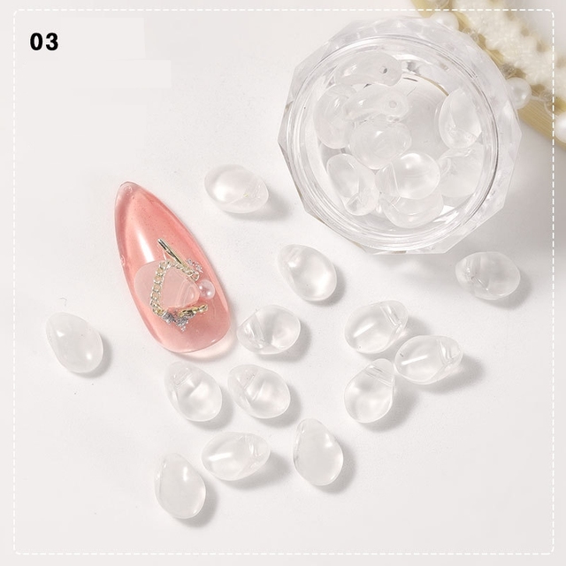 Nail Art Rhinestones Nail Irregular Stone Crystal Symphony Crystal Nails Sticker Sequins For Nails Decorations