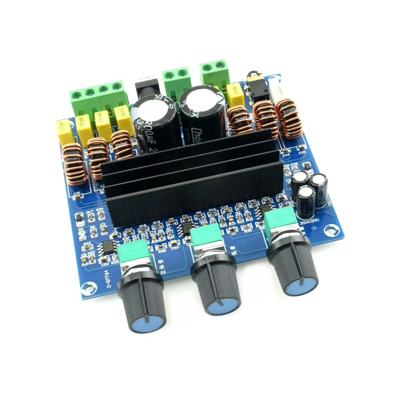 2 1 Digital o Power Amplifier Board 2 X 80W 100W TPA3116D2 Subwoofer Amplifiers DC12 26V Amplificador Module