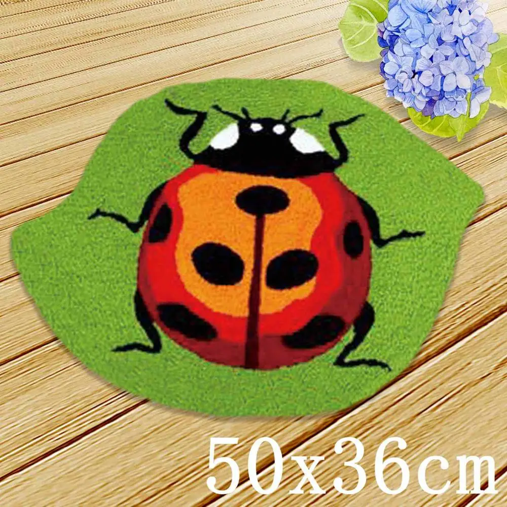 Foamiran крючок с защелкой Tapijt Knoopkussen Dieren Foamiran вышивка фейерверк DIY животные Защелки крюк ковер наборы вышивка крестом ковер - Цвет: Темный хаки