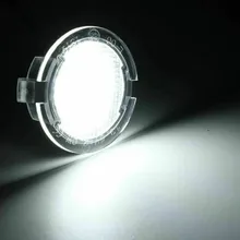 

2pcs Car Super Bright 15-LED Side Mirror Puddle Lights Auto Rear View Lamps Accessories For Ford F-150 Waterproof Accessories