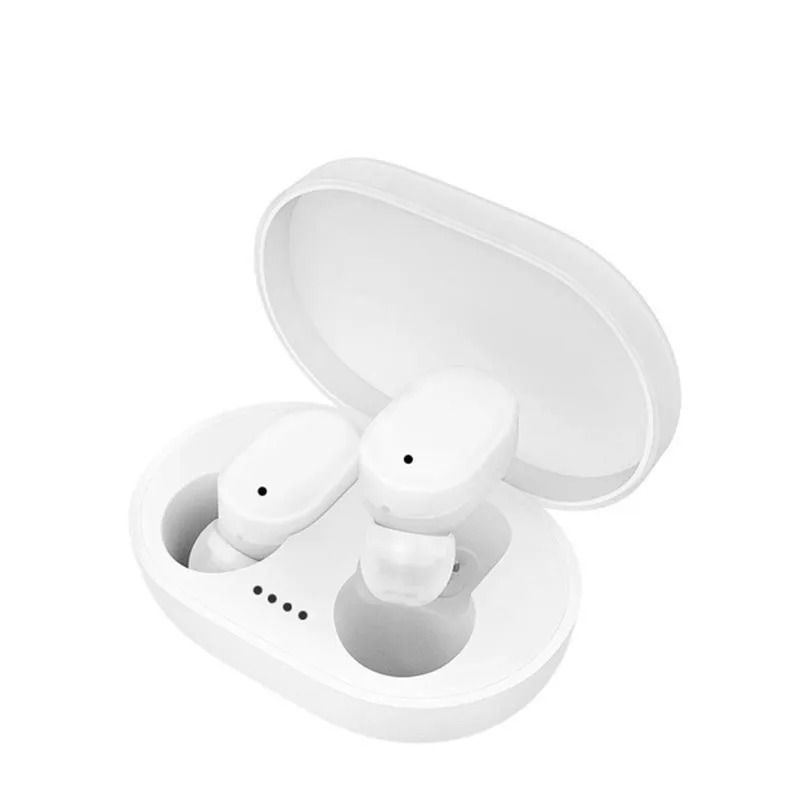 A6S TWS Bluetooth 5,0 наушники для Xiaomi Airdots Беспроводные наушники с шумоподавлением Микрофон для Redmi iPhone huawei samsung - Цвет: white