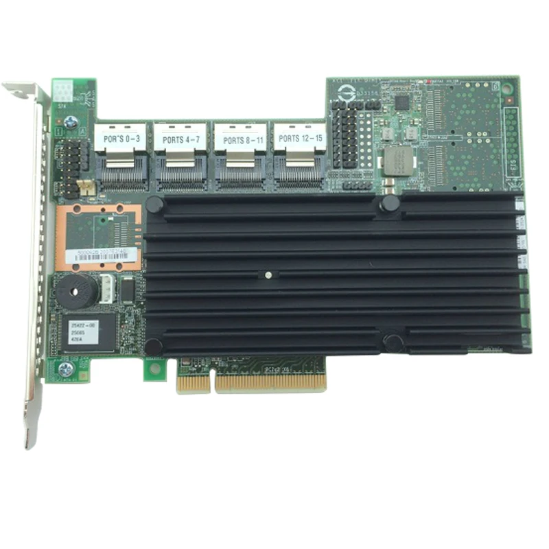 Avago LSI MegaRAID SAS 9260-16i LSI00208 16 портов 512 Мб кэш-память SFF8087 6 ГБ RAID0.1.5.6 PCI-E 2,0X8 карты контроллера