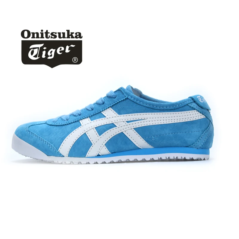 Оригинальная обувь Onitsuka Tiger; нейтральная обувь для скейтбординга; дымчатые синие кроссовки; женская модная мужская обувь; светильник для бега; Удобная нескользящая обувь