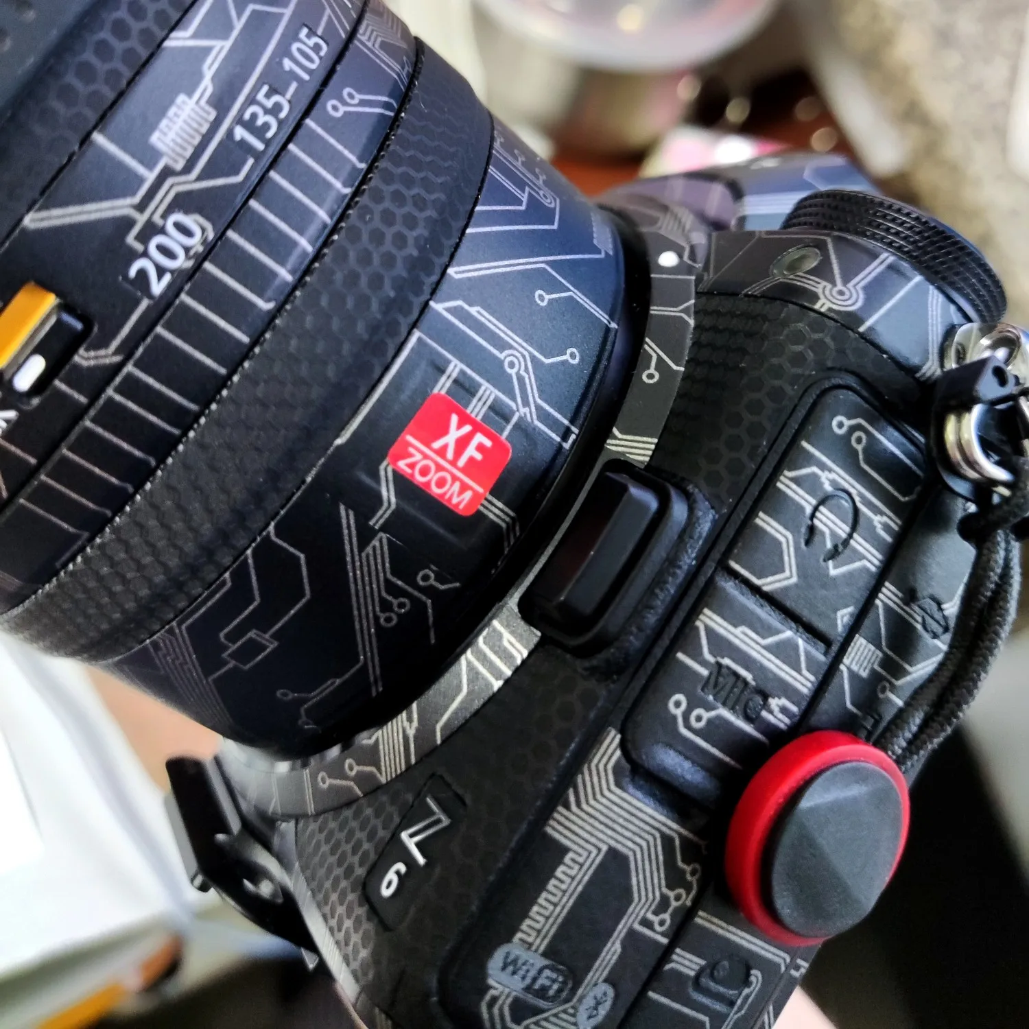 Película protetora para câmera nikon z6 z7, adesivo antirrisco