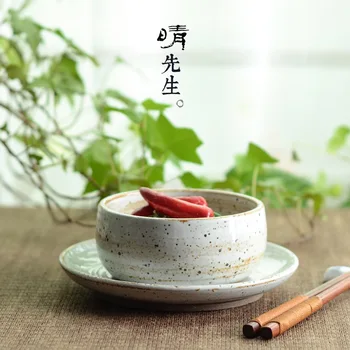 

Jindezhen Originality Coarse Tao Ping Di Shallow Pottery Series Steamed Rice Bowl Tableware Compote Pastry Sand Pull Bowl Snack
