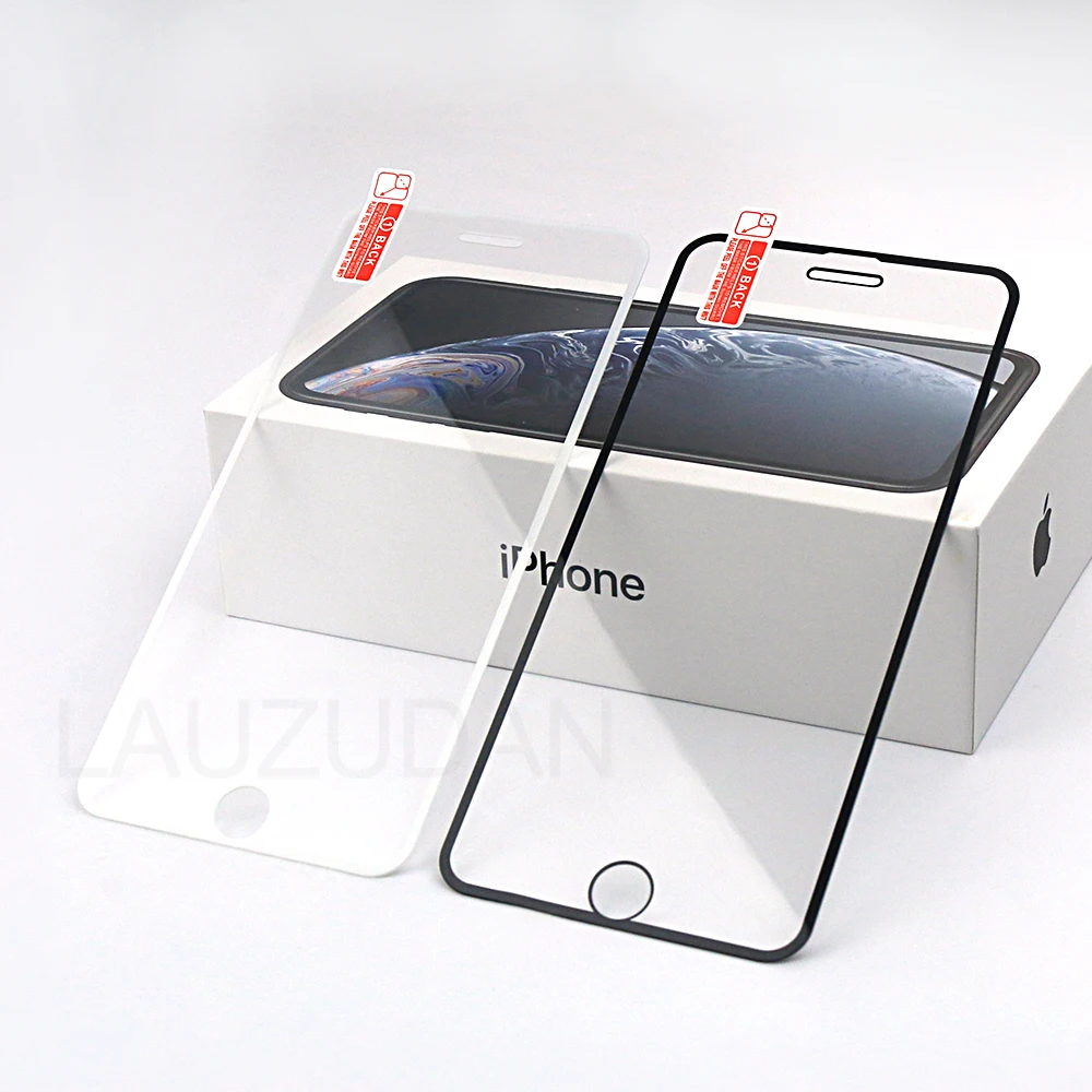 Glass For iPhone 11 XR X XS 8 7 6S Max Glass on iPhone 11 8 7 6s Plus 5S SE 9D Full Back Cover 11 ProMax Screen Protector