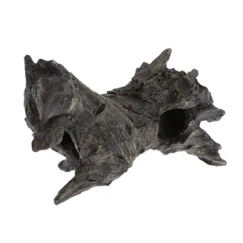 

Tree Trunk Shape Resin Reptile Cave Habitat Decor Turtle Hideouts for Aquarium Fish Tank Ornament Aquarium Decoration