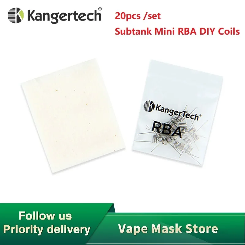 Оригинальная мини-катушка Kangertech 20 шт. катушка 0 5ом RBA для DIY OCC из органического