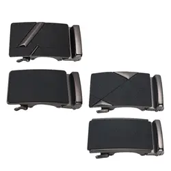 Masculino sólido fivela automática catraca couro fivela de cinto de couro substituição 8.5x4x2cm