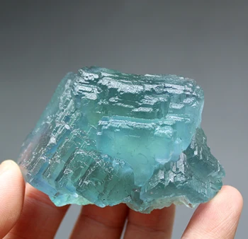 

124g Natural Stepped Multilevel blue fluorite Mineral specimen cluster mineral Stones and crystals Healing crystal