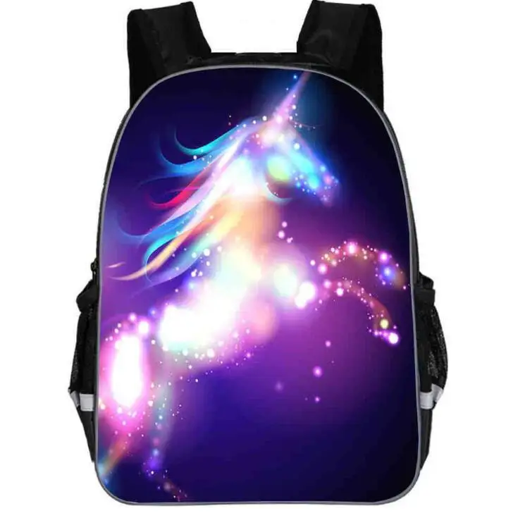 Рюкзак с единорогом, Dab Pony, радужная лошадь, для подростков, для мальчиков и девочек, для малышей, для детей, школьные сумки, для мужчин и женщин, Mochila Bolsa - Цвет: as picture