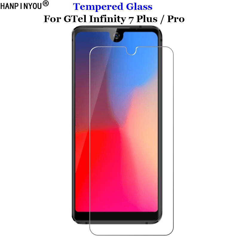 Per Gtel Infinity 7 Plus / Pro Vetro Temperato 9H 2.5D Premium Della Protezione Dello Schermo Pellicola Di Protezione