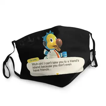

10 PCS Orville Can't Take You To A Friend's Island Mask Funny Adult Dust Mask Mouth Mask