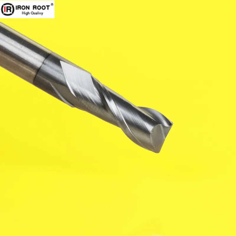 1P 55 ° 2F Keyway с плоским дном фреза Карбид Концевая фреза Вольфрамовая сталь сплав фреза CNC инструмент