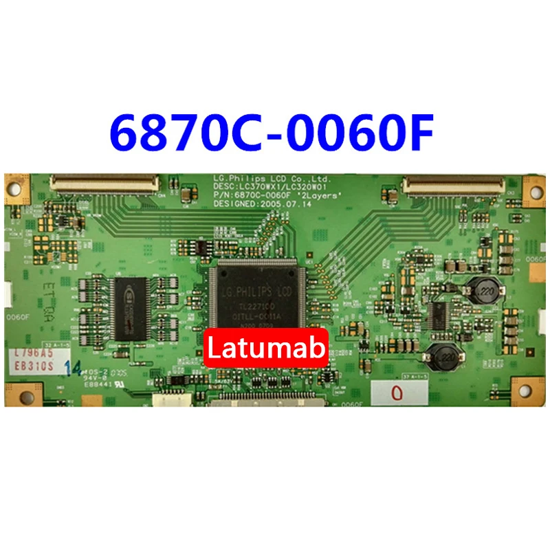 

Latumab оригинальная T Con плата для 3237 ROW2.1 6870C-0442B LED32EC330J3D контроллер TCON логическая плата