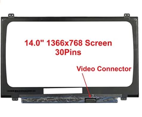 

New 14 inch Narraw Edge Screen Compatible with N140BGA-EA4 C1 Replacement Screens