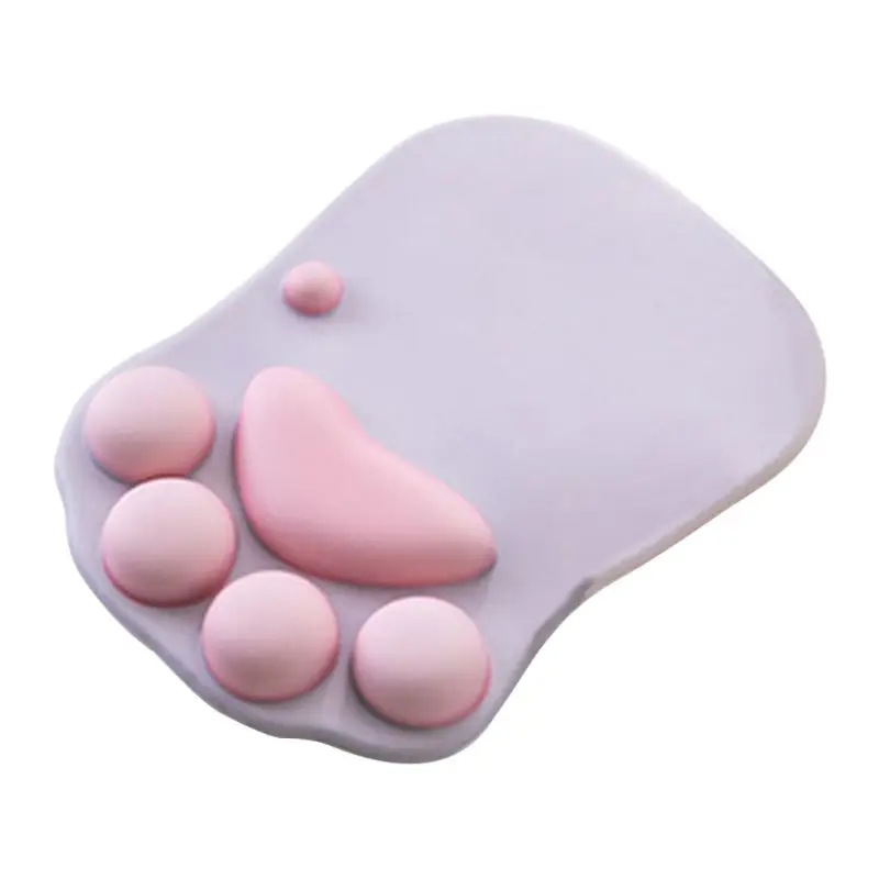 

Cute Cat Paw Mouse Pad Nonslip Silicone Mice Mat PC Computer Wrist Rest Support