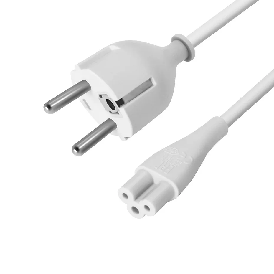EU AC Power Cord for Xiaomi Mijia Air Purifier and Pro Laptop - Clover Leaf Connector, 1.2m Power Cable Line Description Image.This Product Can Be Found With The Tag Names Computer power cable cloverleaf, Power cable xiaomi mijia, Xiaomi power adapter cable, Xiaomi power cable mi air