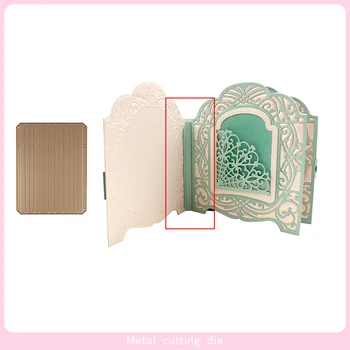 

3D Frame Support Metal Cutting Dies for DIY Scrapbooking Photo Album Decorative Embossing Paper Card Crafts Die Cut 2019