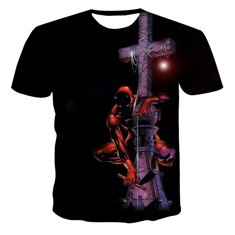 

3D T-Shirt Summer New Cartoon T-Shirt For Men And Women Short Sleeve T-Shirt (Customizable)