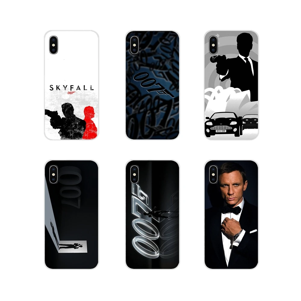 Аксессуары чехол для телефона автомобильных Джеймса Бонда 007 samsung Galaxy S3 S4 S5 мини S6