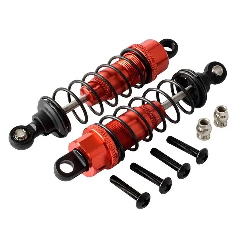 WLtoys K949-010 квасцы передний амортизатор оранжевый 2P RC K949 1/12 скалолазание 85 мм - Цвет: Красный