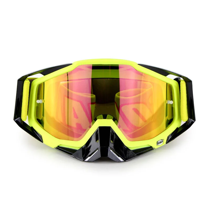Gafas очки для мотокросса ATV MX внедорожные гоночные очки для мотоцикла, лыжные спортивные очки, мотоциклетные очки - Цвет: Yellow