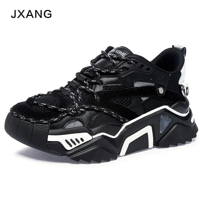 

JXANG Women Top Shoes 2020 Winter Fashion Female Black Flock Basket Keep Warm Brand Casual Shoes Woman Platform Chunky Sne