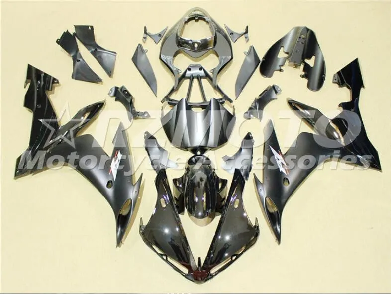 ABS Литье Мотоцикл Обтекатели наборы подходят для Yamaha YZF-1000-R1 2004 2005 2006 04 05 06 обтекатель кузова набор черный холодный - Цвет: same photo show