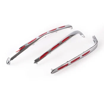 

For Honda Goldwing GL1800 2001-2011 Top Fairing Trunk And Saddlebag Moldings Decoration Boky Kits Parts Accessories Chrome New