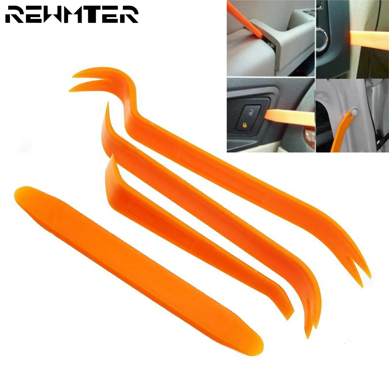 4PCS Auto Car Kit DIY Radio Interior Panel Pry Repair Door Clip