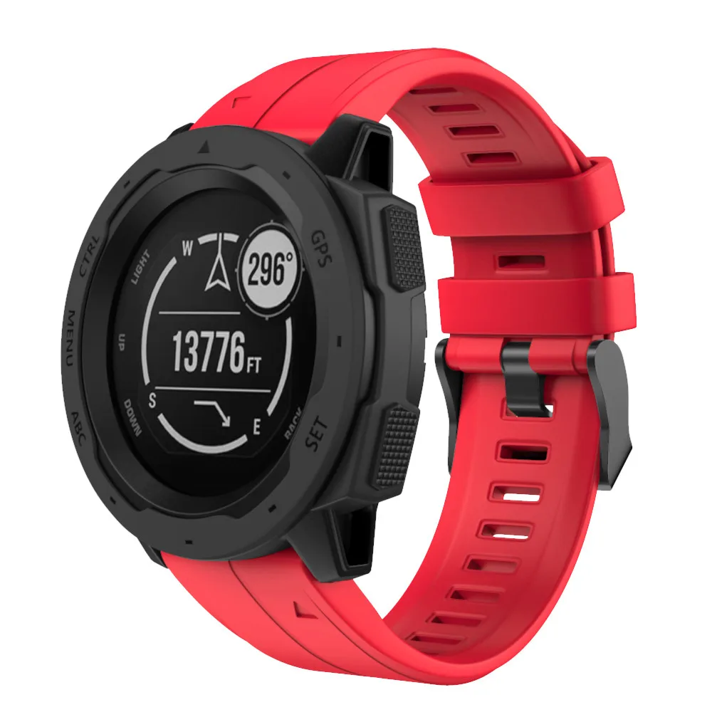 Фитнес-браслет, быстроразъемный, силиконовый, легко подходит для Garmin Instinct, Смарт-часы relogios# H10