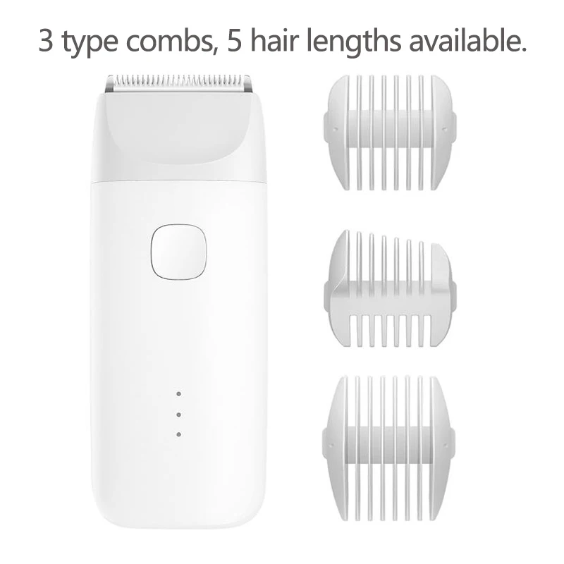 Xiaomi Mitu Electric Hair Trimmer USB Rechargeable Men Beard Hair Clipper Razor Cordless IPX7 Waterproof Hair Cutting Machine