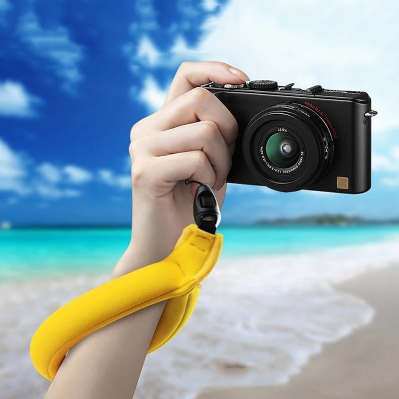 Подводный Плавающий ремешок для камеры GoPro для Xiaomi Yi для SJCAM шнурок для камеры браслет для мобильного телефона ремешок для рук