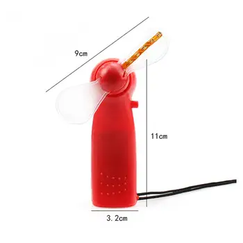 

Mini Fan Luminous Toy Colorful Lights Practical Handheld Electric Cooling Fan 4 Color Changing LED Light Concert Props toys