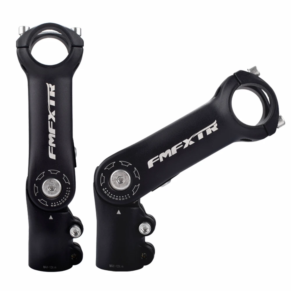 ±60° Stem 31.8//25.4*90//110mm Ajustable Aluminum MTB Road Bike Handlebar Bar Stem