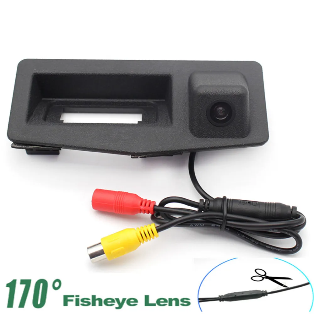 

HD 1080P Car Rear View Camera Trunk handle Reverse Camera For Cadillac XTS ATS Waterproof Rear Camera