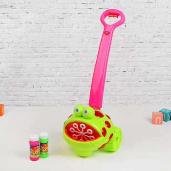 

Bubble generator on wheels "Frog" 38.5×19×19 cm