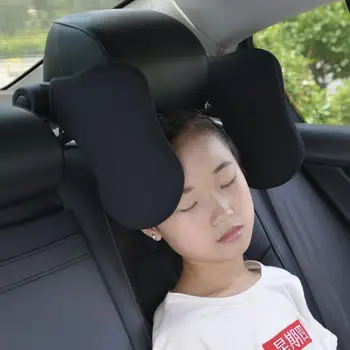 

Car Neck Headrest Pillow Travel Rest Neck Pillow Support Solution For Kids Pillow And Adults Auto Seat Head Car travel headrest